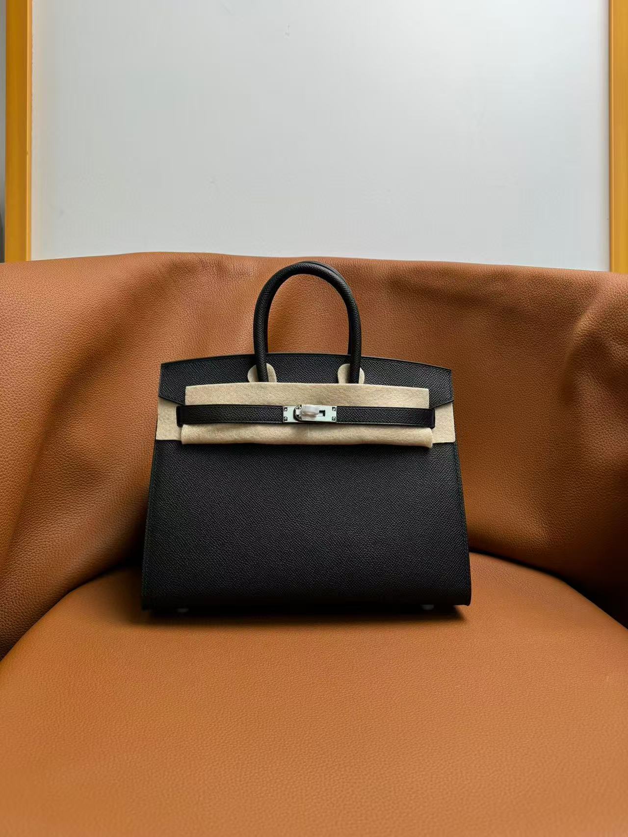 Hermes Birkin 25-35cm custom calfskin